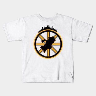 Boston Bruins Art Kids T-Shirt